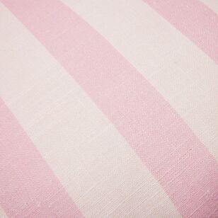 Laura Ashley Lille Stripe Cushion Rose Pink 40 cm