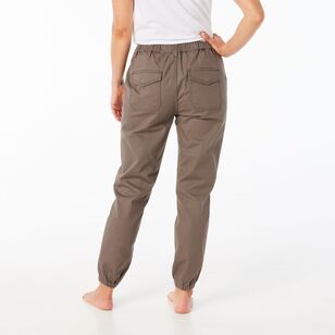 Khoko Collection Women's Jogger Jean Mushroom