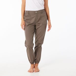 Khoko Collection Women's Jogger Jean Mushroom