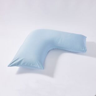 Dri Glo 400 Thread Count Australian Cotton U Shape Pillowcase Blue U Shape