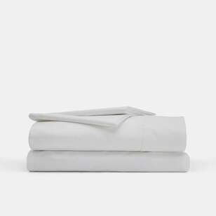 Dri Glo 1500 Thread Count Cotton Rich Sheet Set White