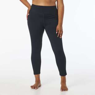 LMA Active Women's 7/8th Shapewear Legging Black