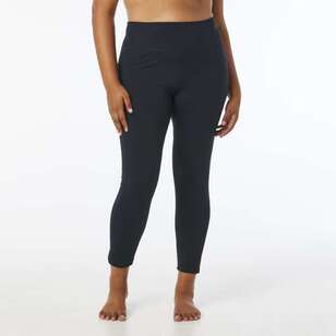 LMA Active Women's 7/8th Shapewear Legging Black