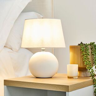 Cooper & Co Theodore Bedside Table Lamp 2 Pack Beige