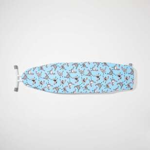 Soren Chickens Ironing Board Cover 134 x 40 cm Blue