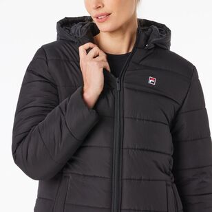 FILA Women's Greta Puffer Jacket Black