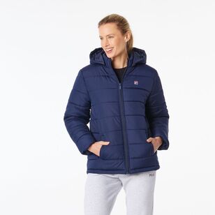 FILA Women's Greta Puffer Jacket Navy