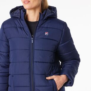 FILA Women's Greta Puffer Jacket Navy