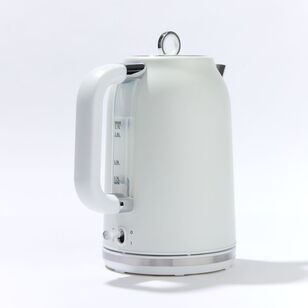 Smith + Nobel 1.7 L Kettle Matte White With Chrome SNK30W