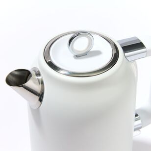 Smith + Nobel 1.7 L Kettle Matte White With Chrome SNK30W