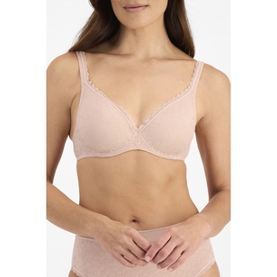 Berlei Women's Barely There Lace Bra Nude