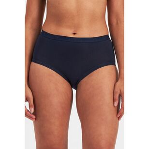 Bonds Women's Cottontails Full Brief 3 Pack Navy