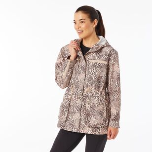 LMA Active Women's Animal Print Anorak Animal