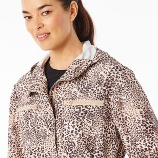 LMA Active Women's Animal Print Anorak Animal