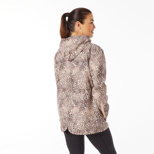 LMA Active Women's Animal Print Anorak Animal