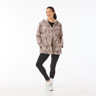 LMA Active Women's Animal Print Anorak Animal