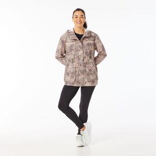 LMA Active Women's Animal Print Anorak Animal