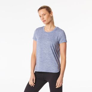 LMA Active Women's Marle Active T Shirt Navy Marle