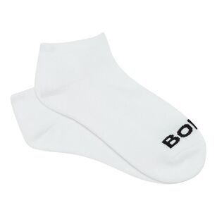 Bonds Men's Everyday Cushioned Low Cut Sock 3 Pack White