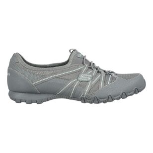 Skechers Women's Bikers Lite Relive Slip On Shoe Grey