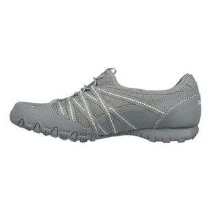 Skechers Women's Bikers Lite Relive Slip On Shoe Grey