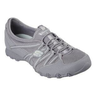 Skechers Women's Bikers Lite Relive Slip On Shoe Grey