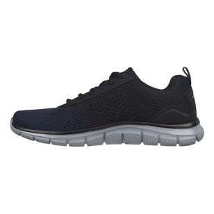 Skechers Men's Track Ripkent Lace Up Runner Navy & Black