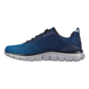 Skechers Men's Track Ripkent Lace Up Runner Navy & Blue