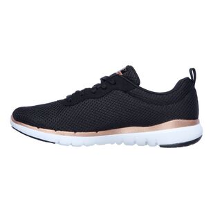 Skechers Women's Flex Appeal 3.0 First Insight Sneaker Black & Gold