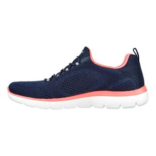 Skechers Women's Summits Perfect Views Runner Navy & Pink