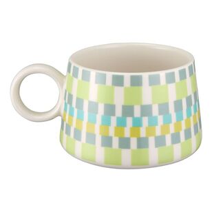 Maxwell & Williams 400 ml Mosaic Mug Green