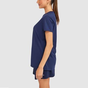 FILA Women's Evie Tee New Navy