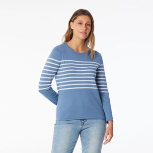 Khoko Collection Women's Stripe Knit Stripe