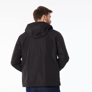 JC Lanyon Men's Classic Anorak Jacket Black