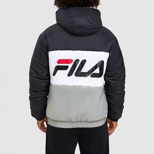 FILA Men's Ross Puffer Jacket Black