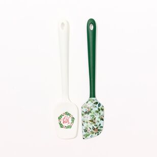 Cooking With Colour Christmas Mini Spatula & Spoonula 2 Pack