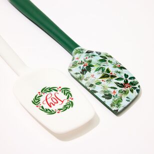 Cooking With Colour Christmas Mini Spatula & Spoonula 2 Pack