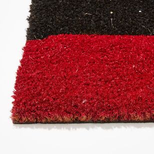 Soren Santa Coir Doormat 45 x 75 cm Red