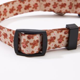 Mozi Pet Gingerbread Collar Brown