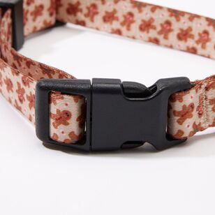 Mozi Pet Gingerbread Collar Brown