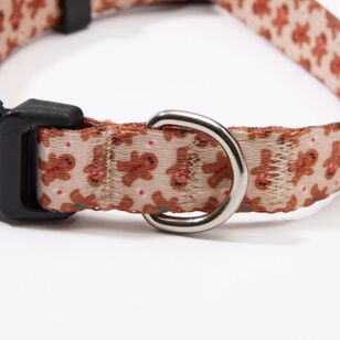 Mozi Pet Gingerbread Collar Brown