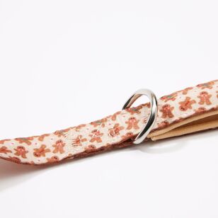 Mozi Pet Gingerbread Leash Brown