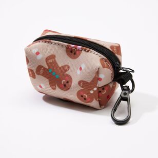 Mozi Pet Gingerbread Poop Bag Dispenser Brown