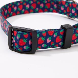 Mozi Pet Strawberry Collar Red