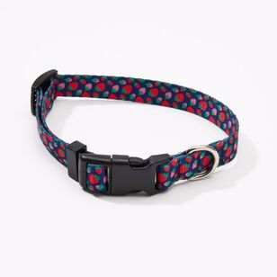 Mozi Pet Strawberry Collar Red