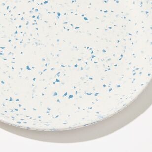 Smith + Nobel Terrazzo Speckle Melamine + Bamboo Side Plate White