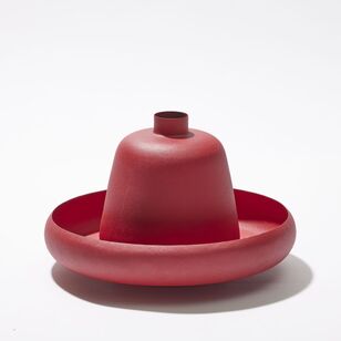 Soren Textured Bowl Red