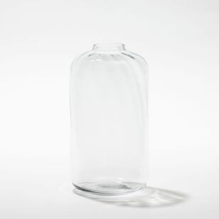 Soren 24 cm Narrow Neck Glass Vase Clear