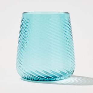 Smith + Nobel Terrazzo Optic Swirl Acrylic Tumbler Teal