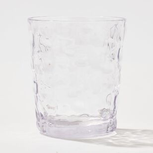 Smith + Nobel Terrazzo Dimpled Acrylic Tumbler Clear